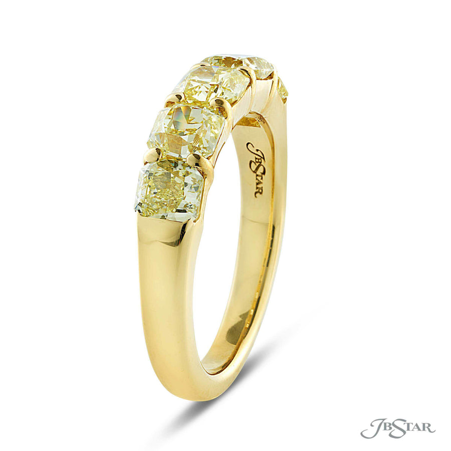 Fancy Yellow Diamond Wedding Ring