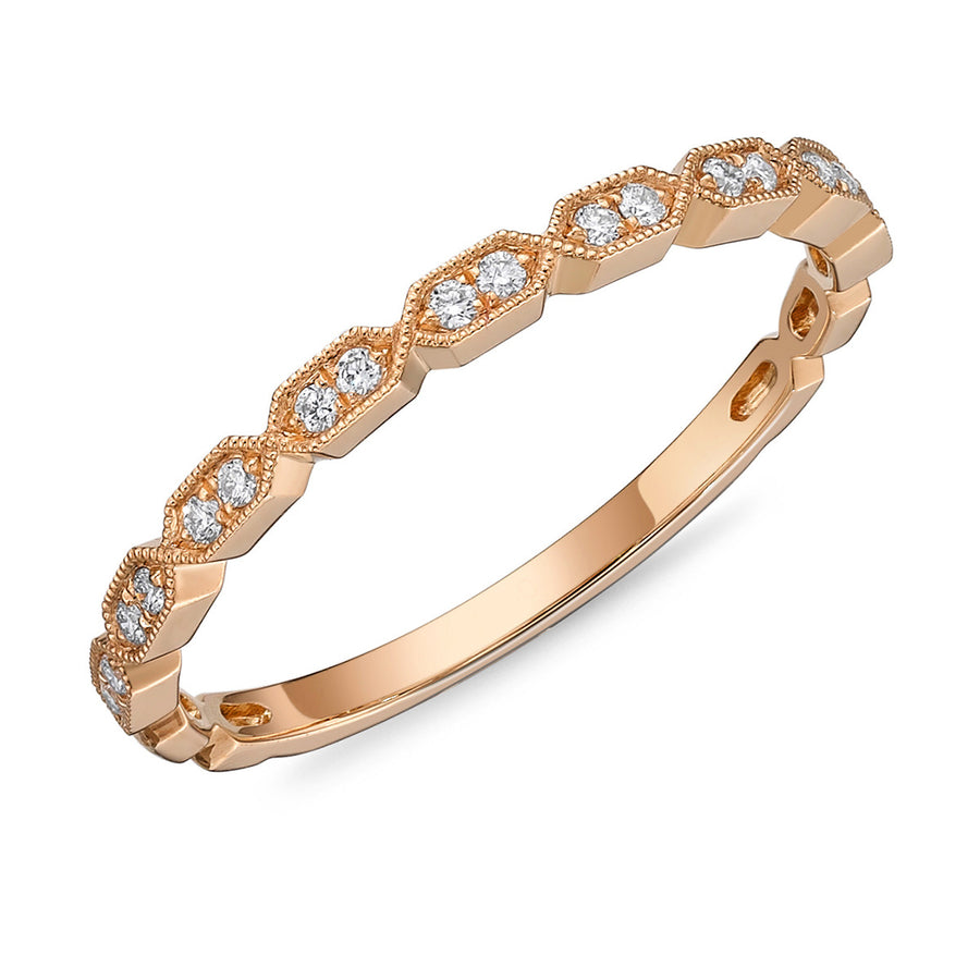 Diamond Stackable Wedding Band