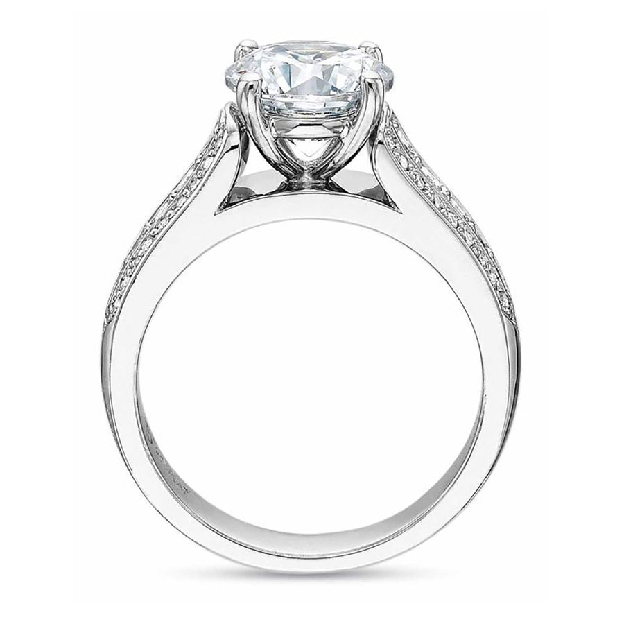 Couture Flushfit Diamond Engagement Ring Setting