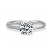 Solitaire Engagement Ring Setting with Diamond Gallery