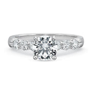 Classic Diamond 4 Prong Engagement Ring Setting