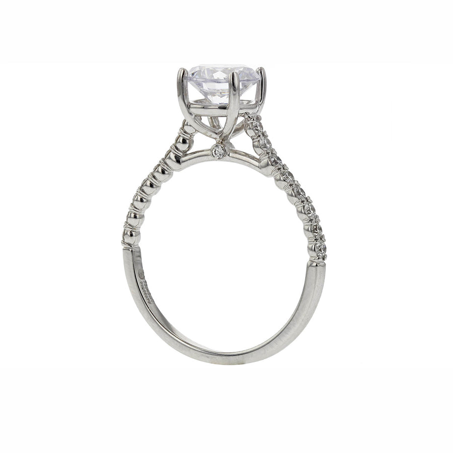 New Aire Silk Diamond Engagement Ring Setting