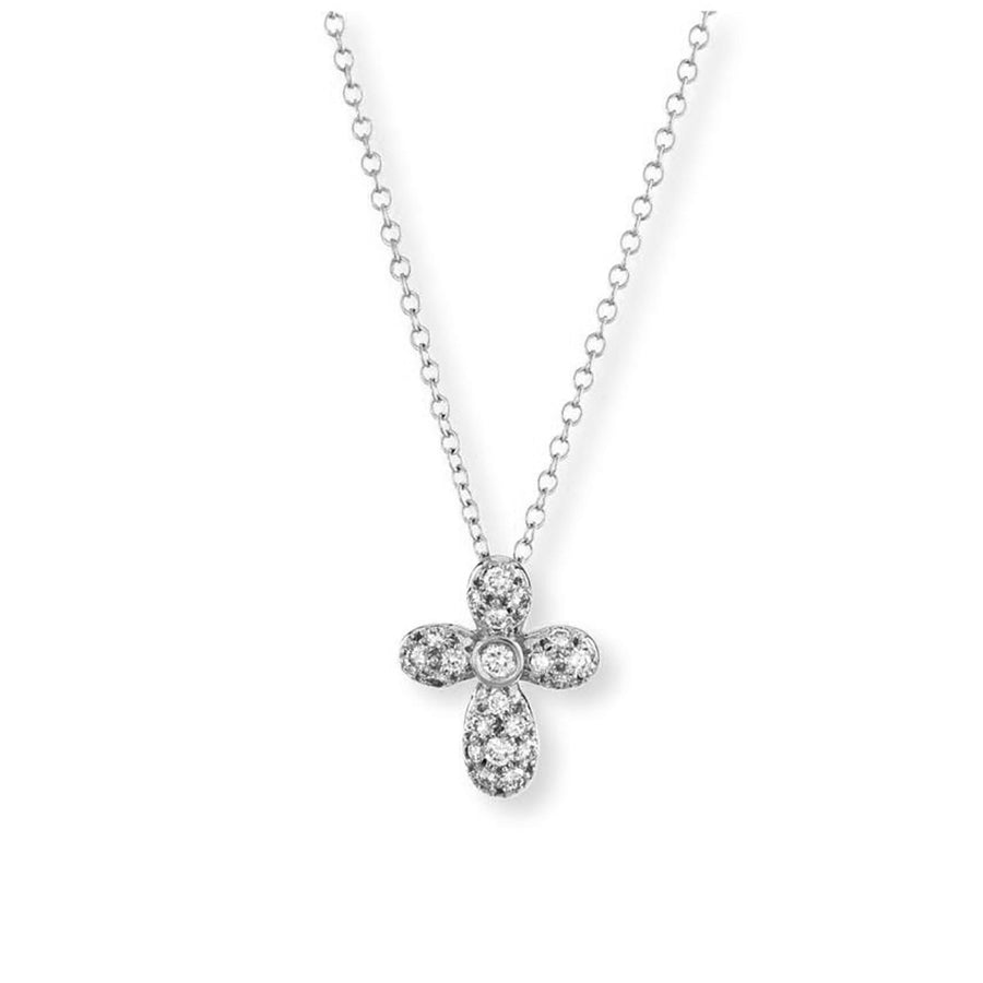 Dainty Diamond Cross