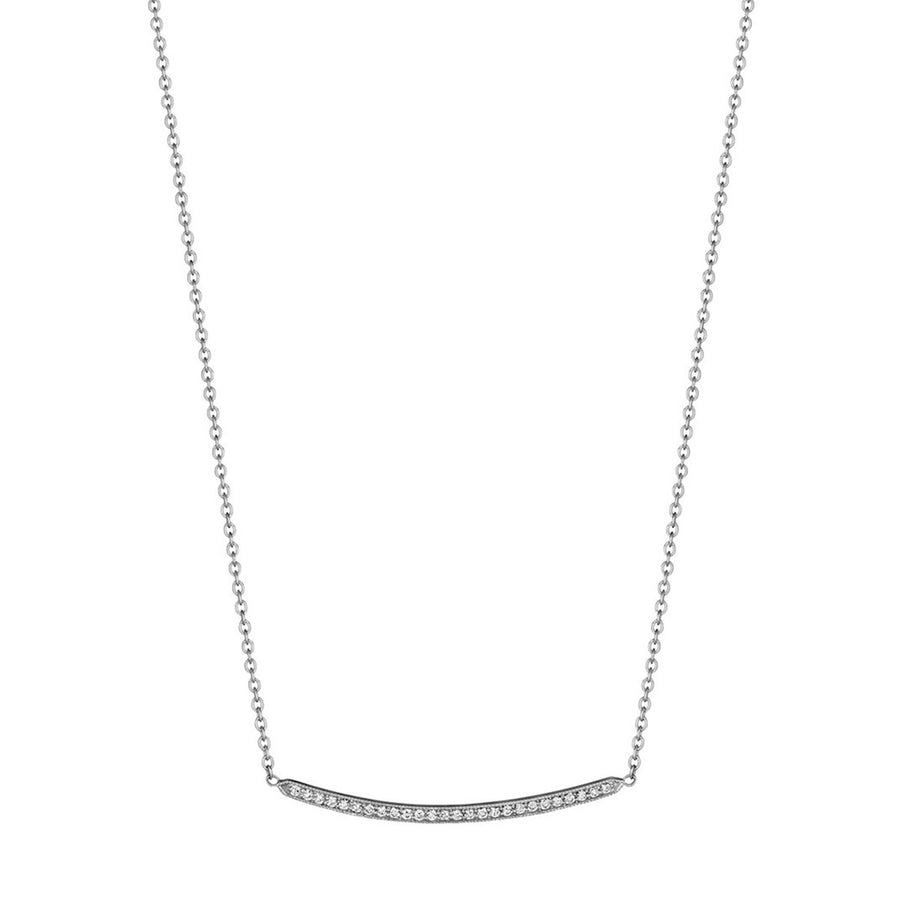 Diamond Thin Bar Necklace