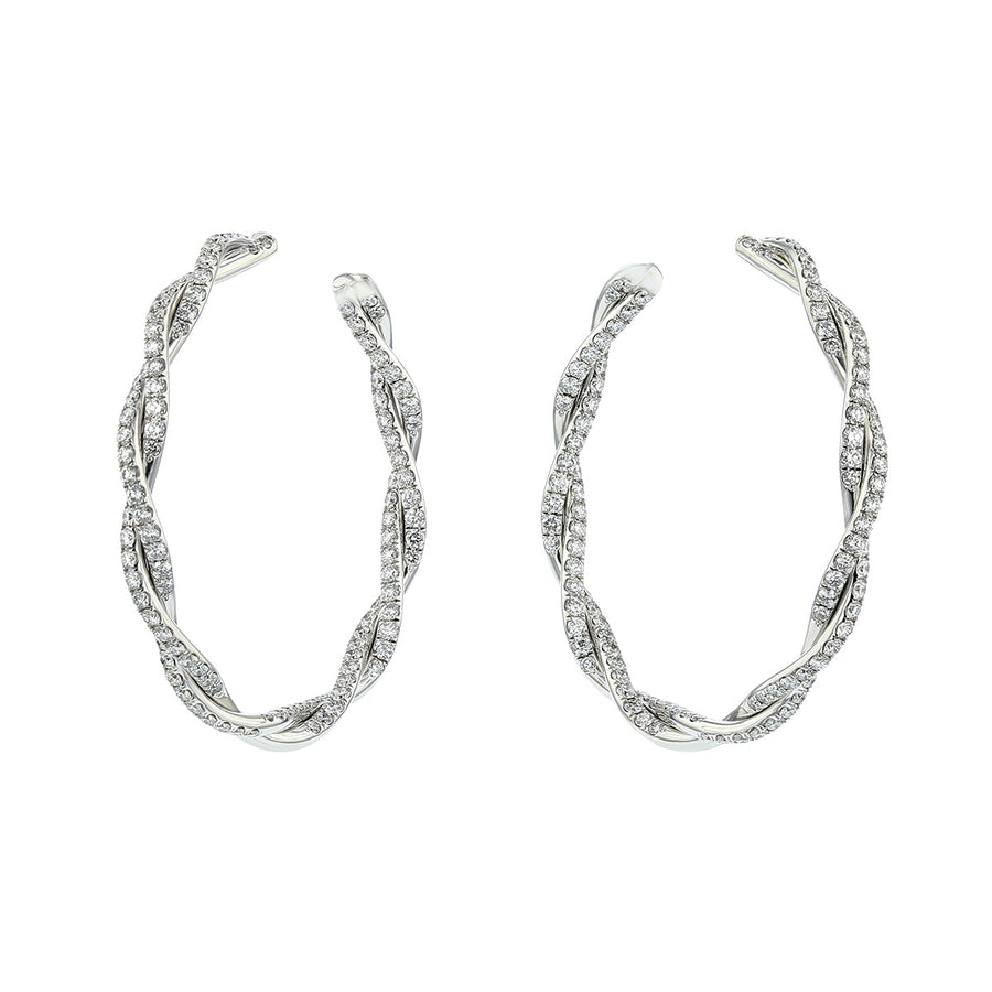 Twist Hoop Earrings