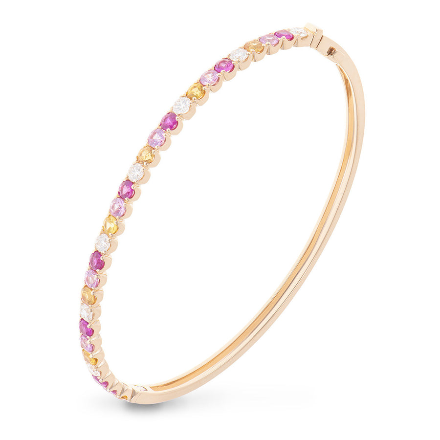 Bracelet with Sapphires and Diamonds