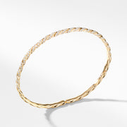 Paveflex Single Row Bracelet with Diamonds in 18K Gold