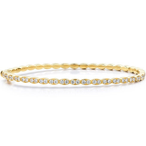 Lorelei Floral Diamond Bangle