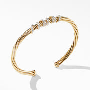 Helena Center Station Bracelet in 18K Yellow Gold with Diamonds