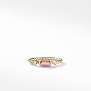 Novella Ring in Pink Tourmaline with Diamonds