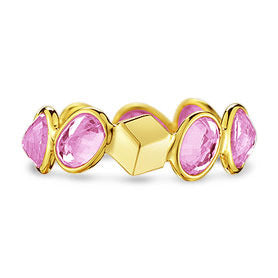 Pink Sapphire Ombre Ring