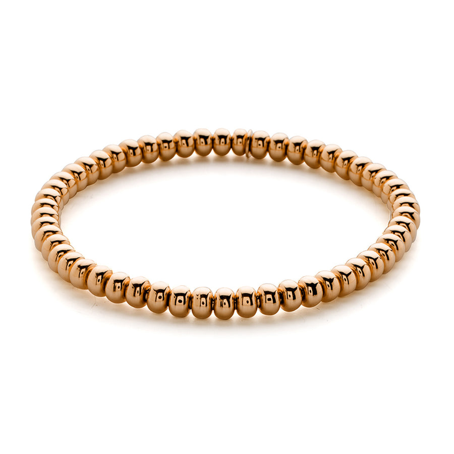 Tresore Stretch 5mm Bracelet in Rose Gold