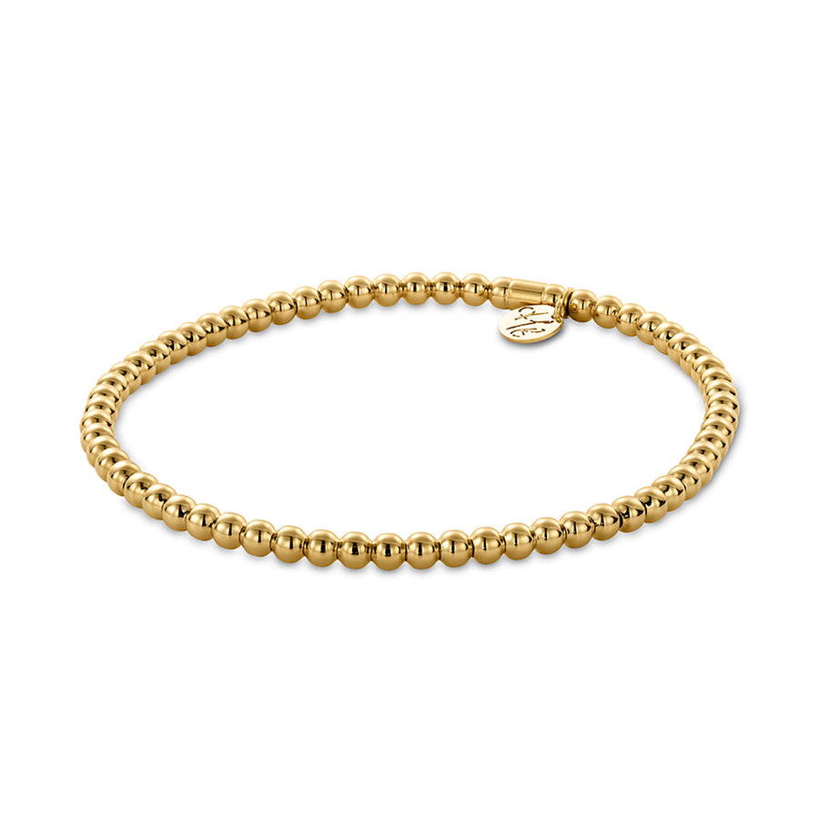 Tresore Beaded Stretch Bracelet in 18K Yellow Gold