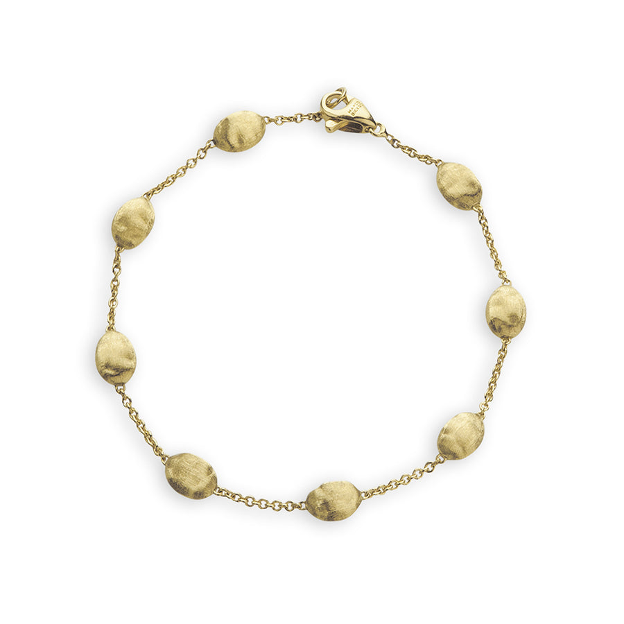 18K Yellow Gold Medium Bead Bracelet