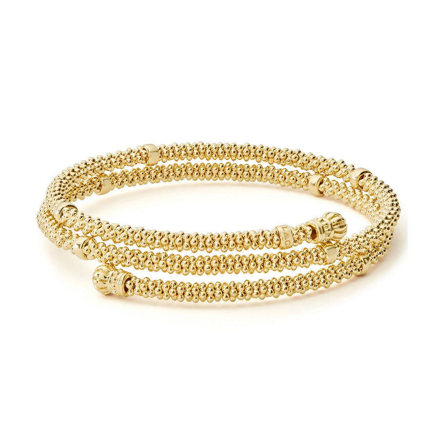 18k Gold Wrap Bracelet
