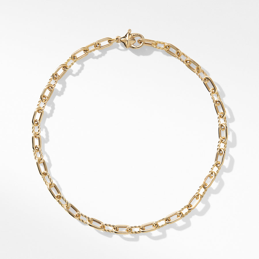 DY Madison Thin Bracelet in 18K Gold, 3mm