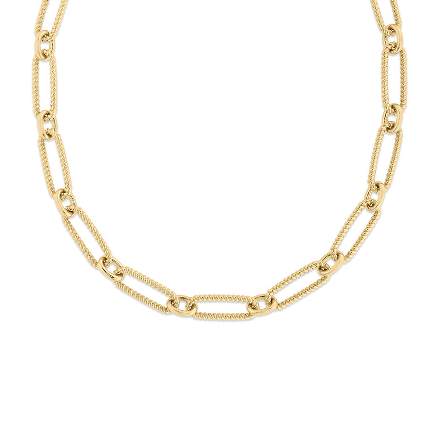 Designer Gold 18K Yellow Gold Oro Necklace