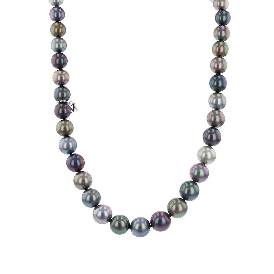 Multi Black South Sea Cultured Pearl Necklace