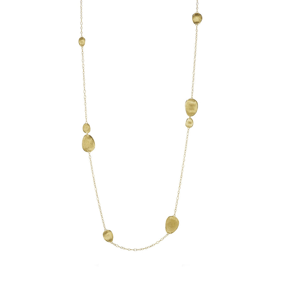 Lunaria 18K Yellow Gold Long Rolo Necklace