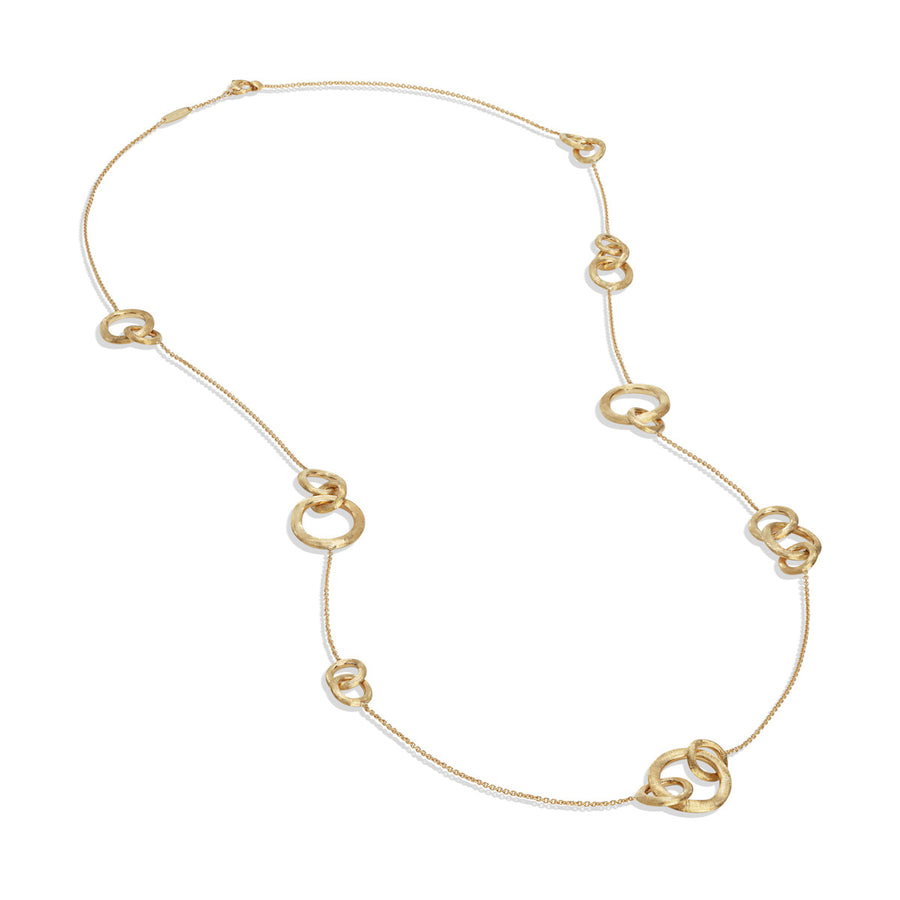 18K Yellow Gold Long Necklace