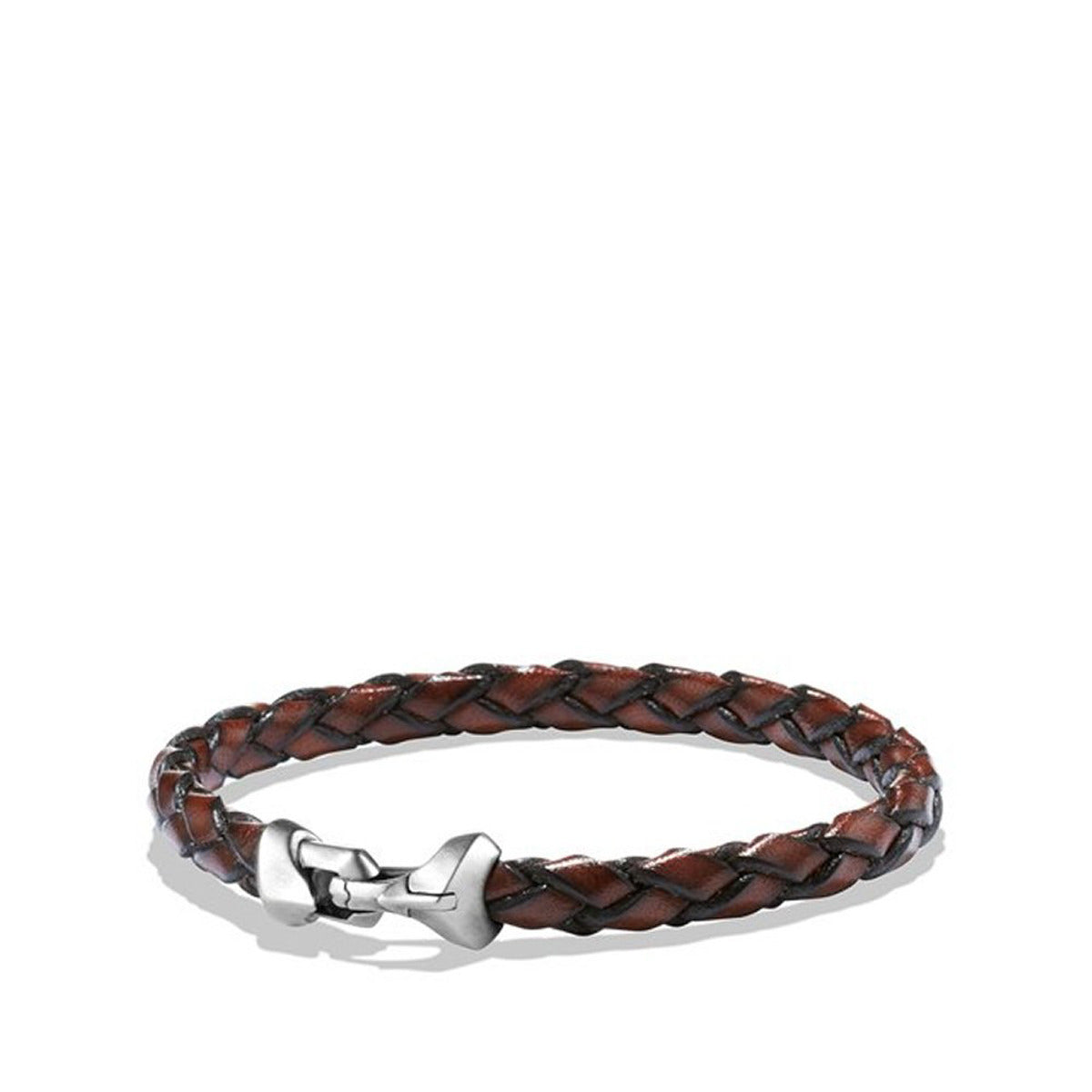 David Yurman Armory Black Leather buy Bracelet