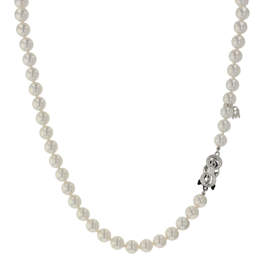 Akoya Cultured Pearl Choker Necklace