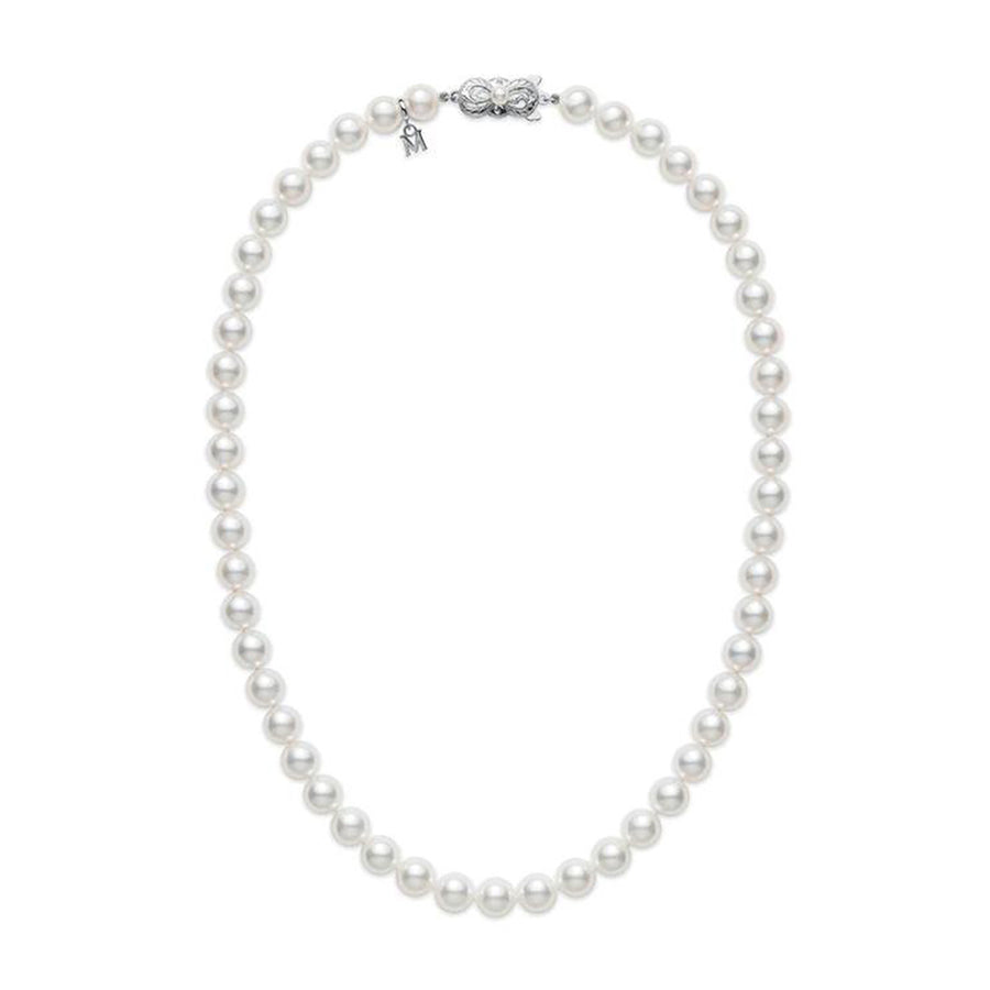 Akoya Cultured Pearl Princess Strand Necklace