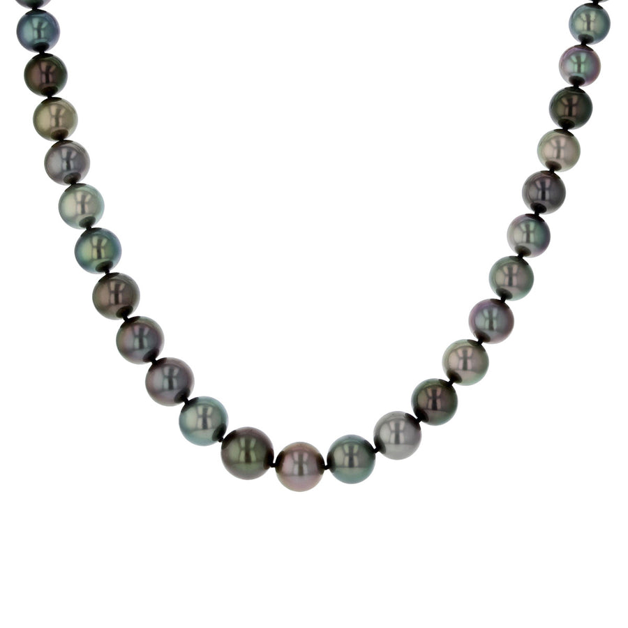 Multi Black South Sea Cultured Pearl Necklace