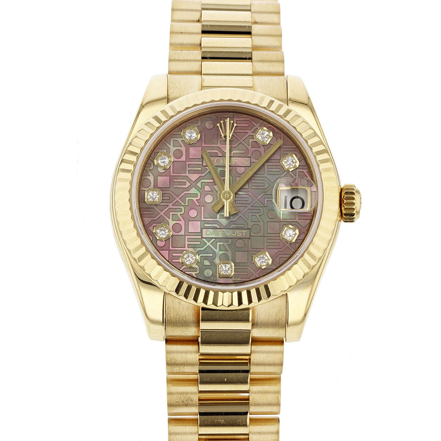 Pre-Owned Rolex Datejust President Watch