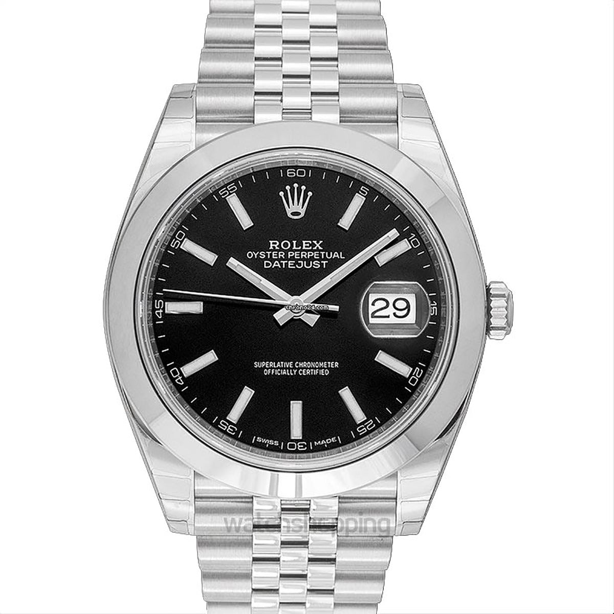 Rolex datejust clearance 41 pre owned