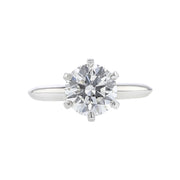 Tiffany and Co. Diamond Solitaire Engagement Ring