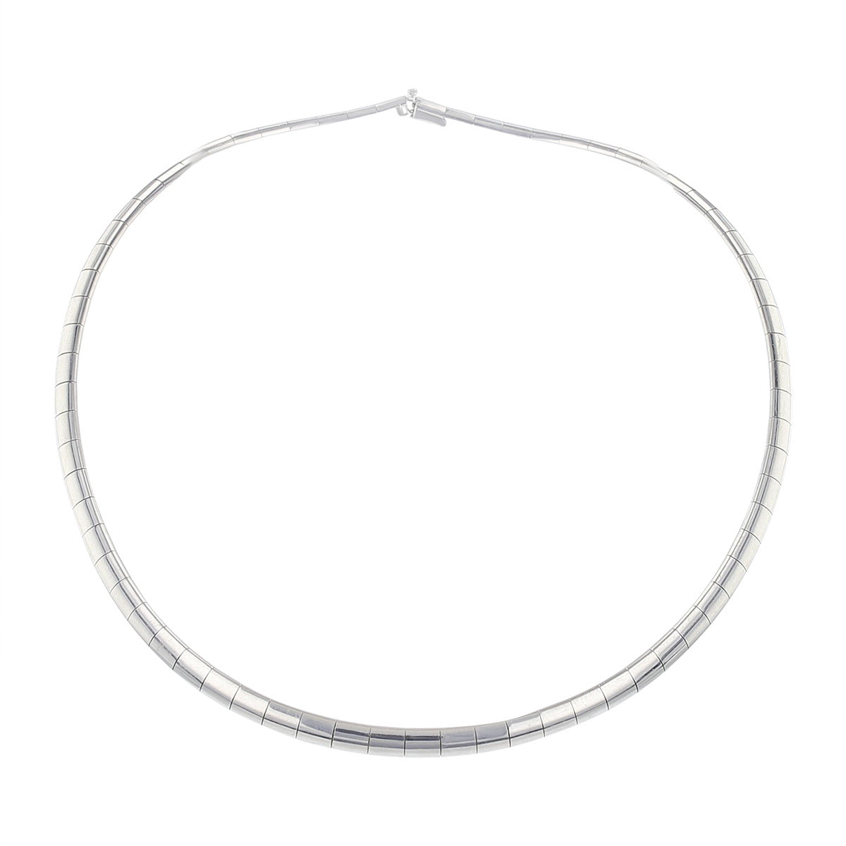 White gold outlet omega necklace