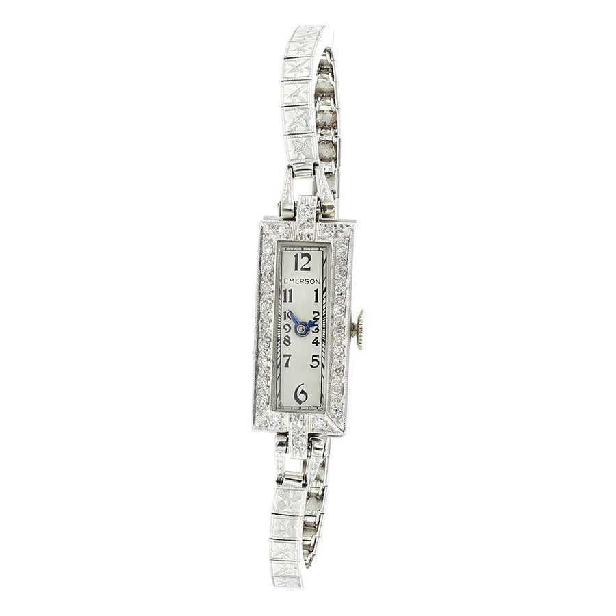 Emerson Swiss Watch with Diamond Bracelet