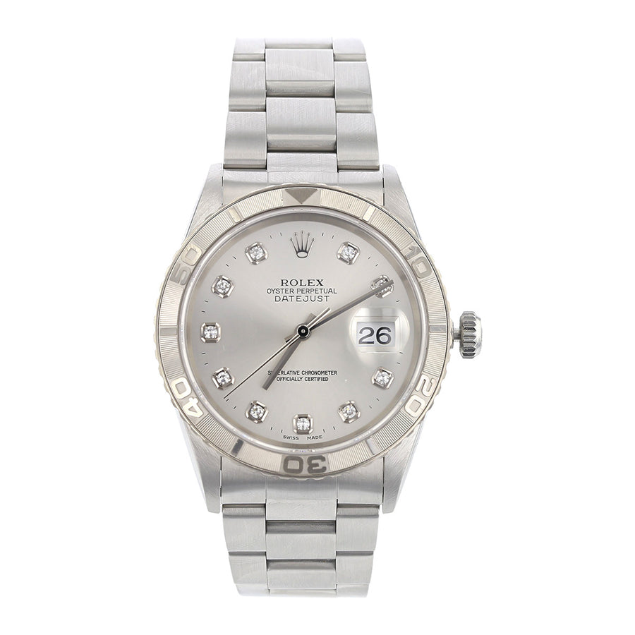 Rolex Datejust Turn-O-Graph with Diamond Dial