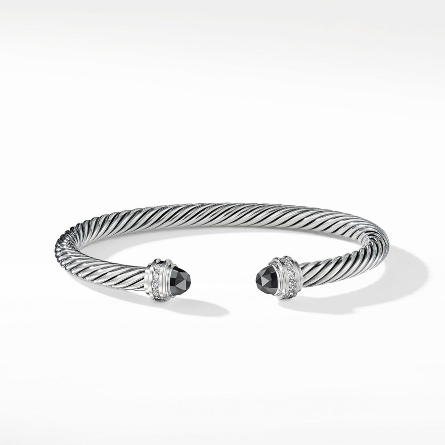 Cable Classic Bracelet with Hermatine and Diamonds