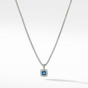 Pendant Necklace with Hampton Blue Topaz and Diamonds