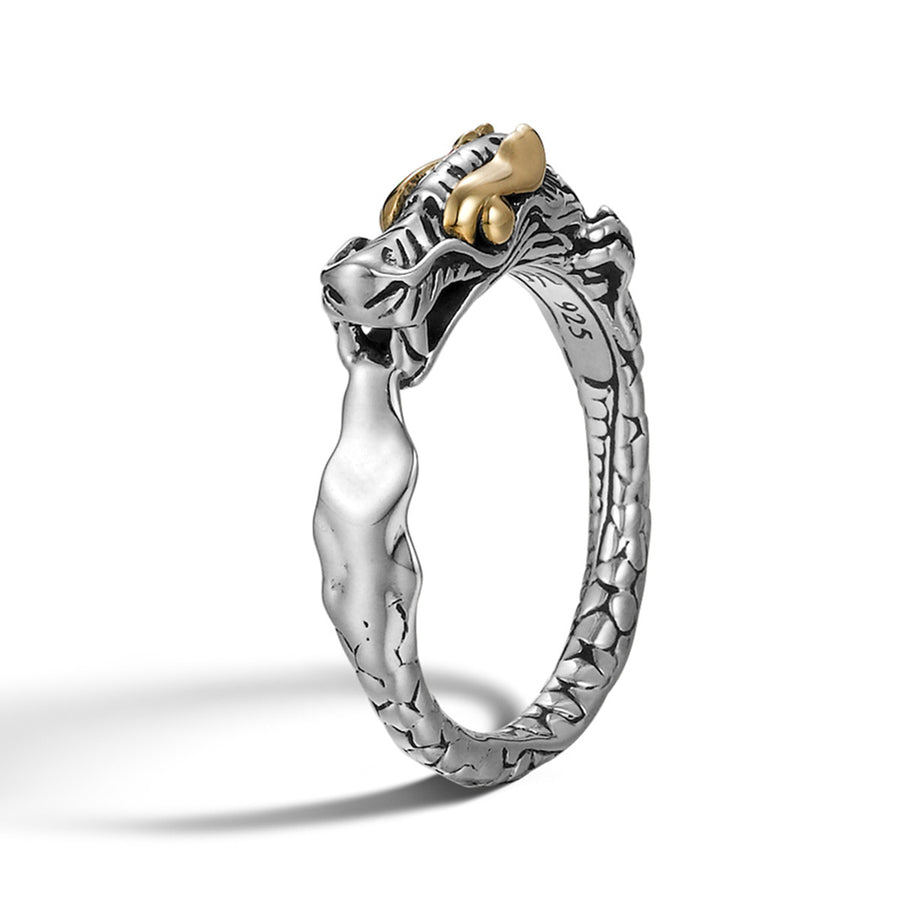 Legends Naga Gold and Silver Slim Ring