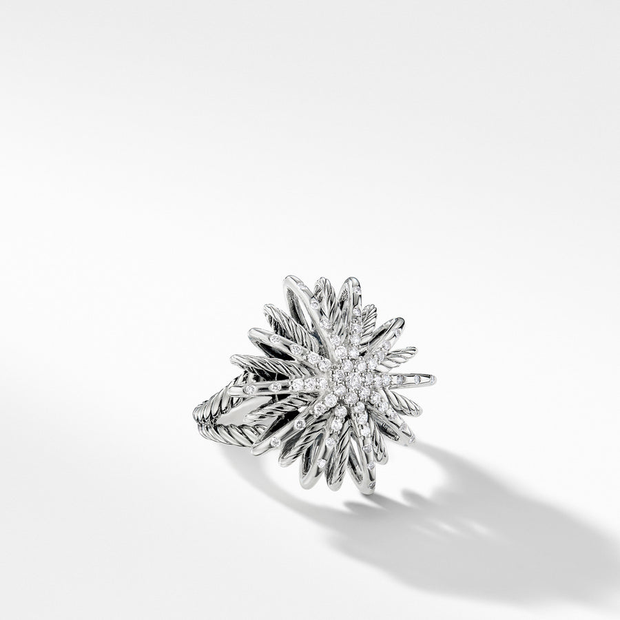 Starburst Ring with Diamonds