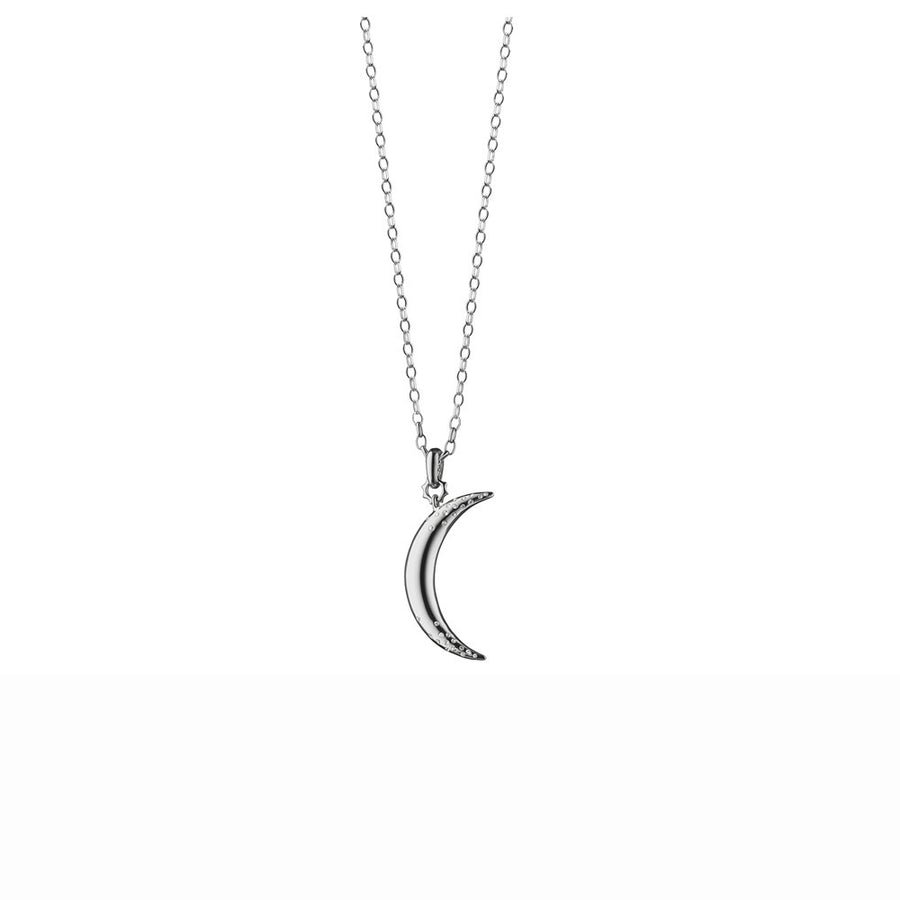 Dream Moon Necklace with Sapphires