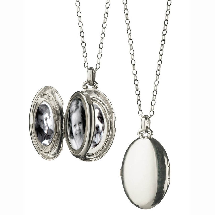 The Four Image Premier Locket in Sterling Silver