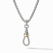 Medium Cable Amulet Grabber with 18K Yellow Gold