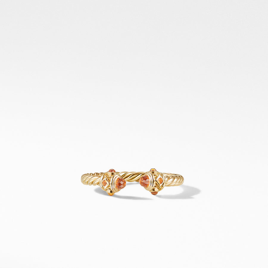 Renaissance Color Ring in 18K Yellow Gold with Madeira Citrine