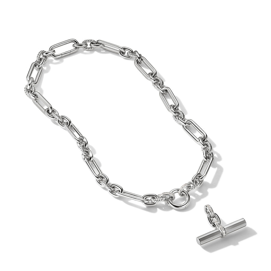 Lexington Chain Necklace with Diamonds