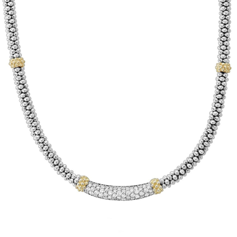 Diamond Caviar Necklace