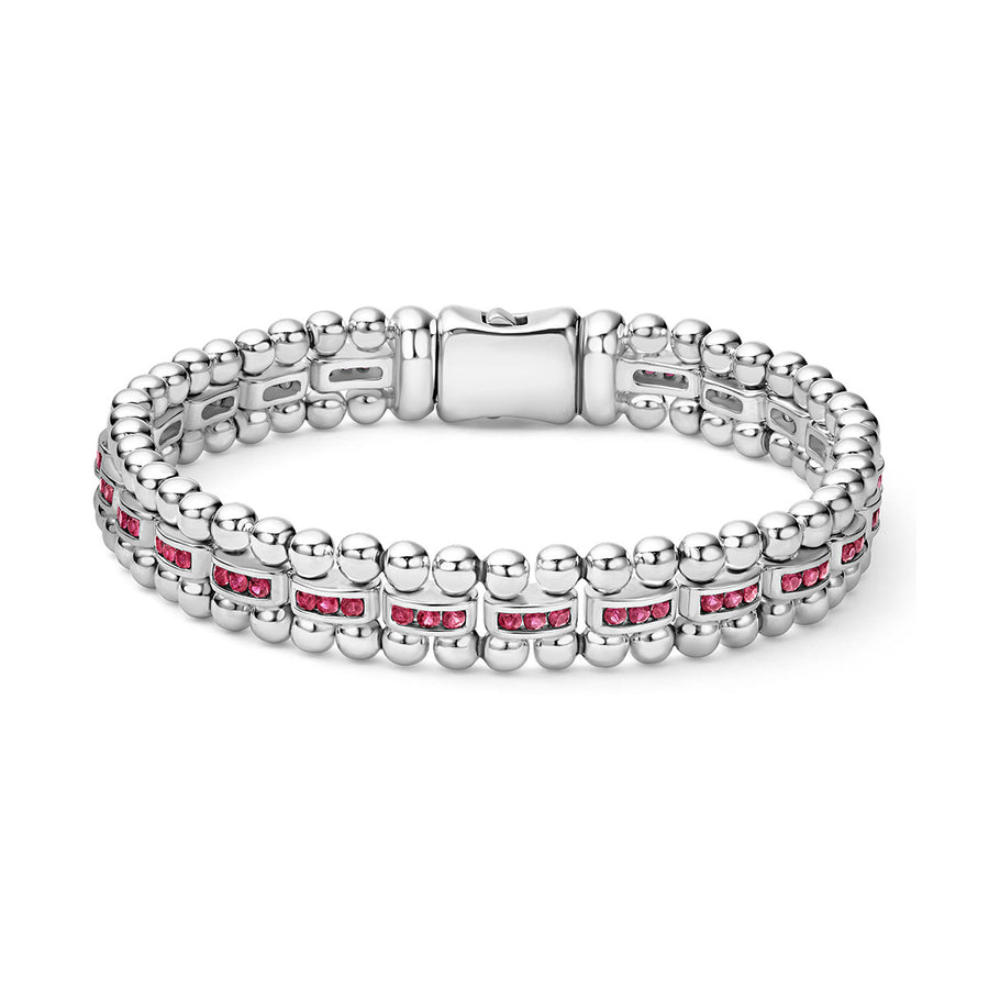 Ruby Link Bracelet