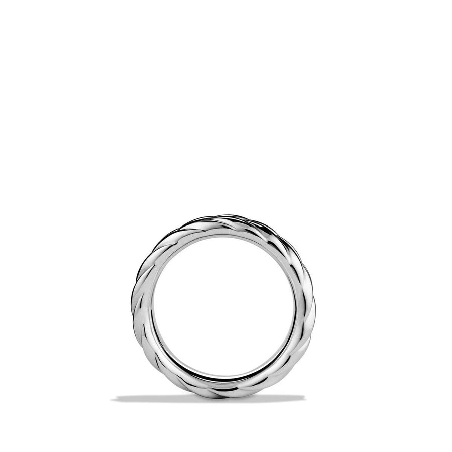 Chevron Band Ring in Sterling Silver