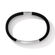 Streamline ID Black Rubber Bracelet