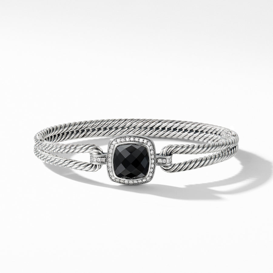 Albion Bracelet with Black Onyx and Diamonds