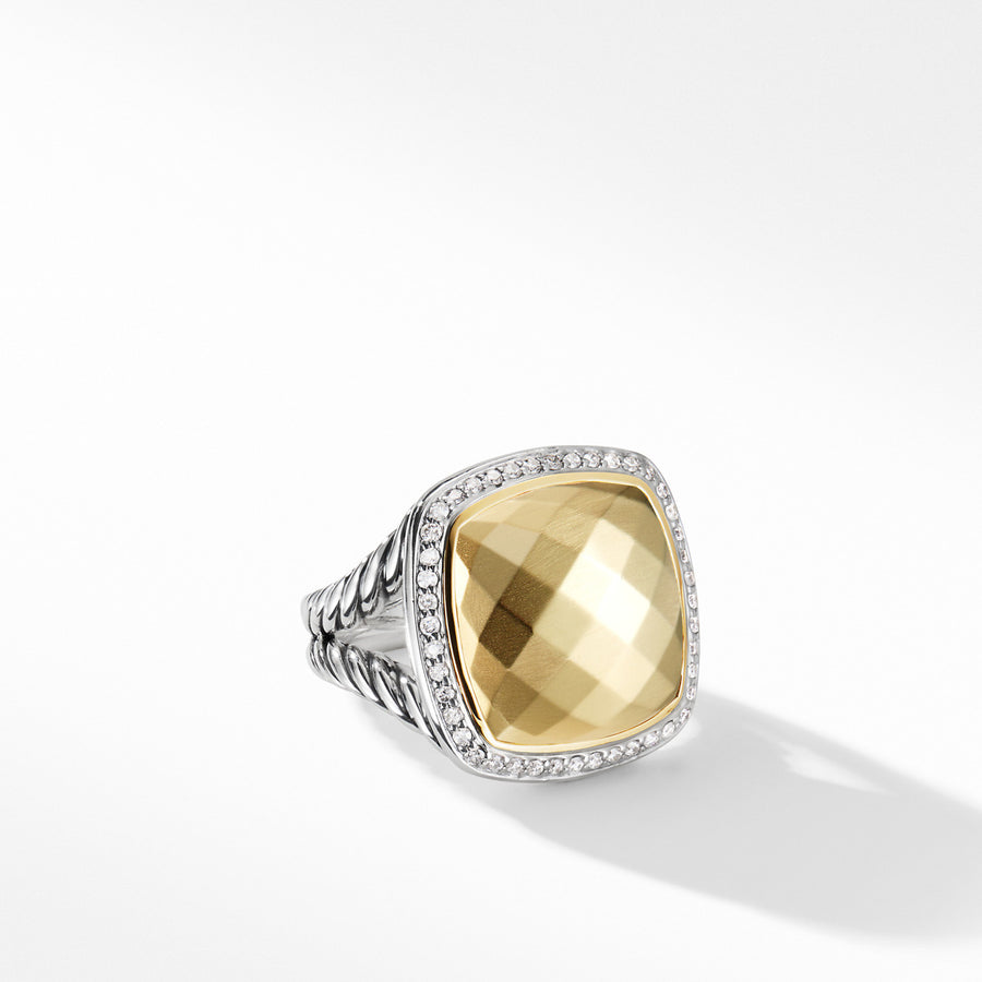 Albion Ring with Diamonds and Gold