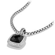 Pendant with Black Onyx and Diamonds